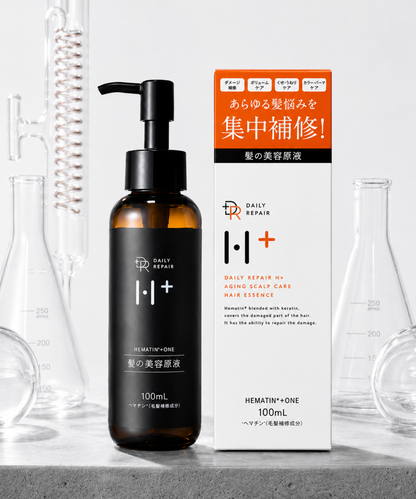 【DRH+】HEMATIN+ONE ヘアエッセンス /単品 100mL(ヘマチン配合 ダメージ補修美容液)