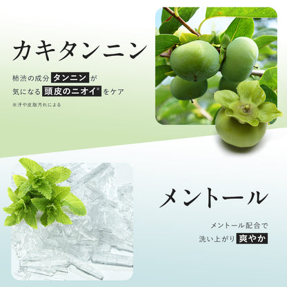 【DRH+】エイジングスカルプケアオイリーコントロール シャンプー /単品 400ml(ヘマチン配合)